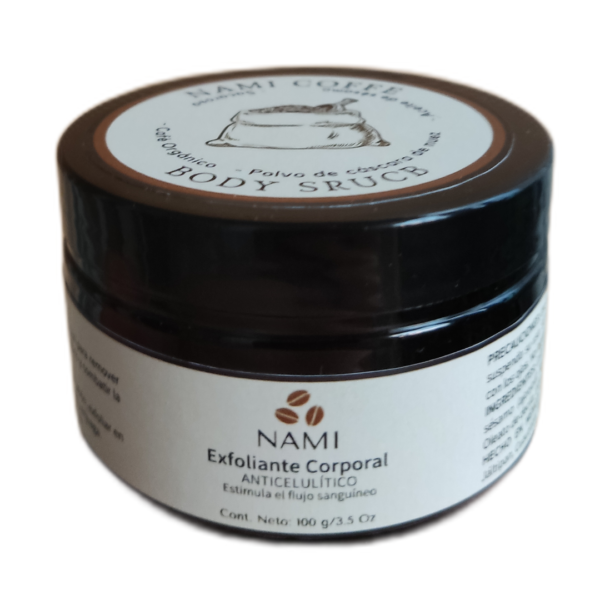 NAMI COFFE: EXFOLIANTE CORPORAL DE CAFÉ - Imagen 2